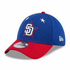 San Diego Padres New Era 2025 MLB All-Star Game Workout 39THIRTY Flex Hat - Blue/Red Hats