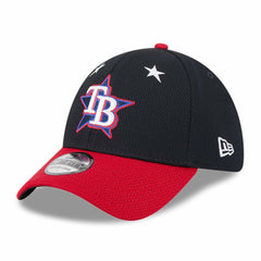 Tampa Bay Rays New Era 2025 MLB All-Star Game Workout 39THIRTY Flex Hat - Navy/Red Hats