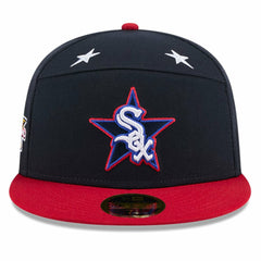 Chicago White Sox New Era 2025 MLB All-Star Game Workout Side Patch 59FIFTY Fitted Hat - Navy/Red Hats