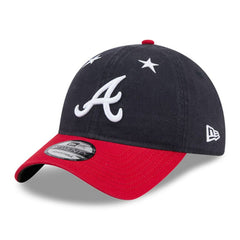 Atlanta Braves New Era 2025 MLB All-Star Game 9TWENTY Adjustable Hat - Navy/Red Hats