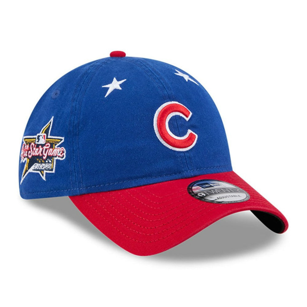 Chicago Cubs New Era 2025 MLB All-Star Game 9TWENTY Adjustable Hat - Royal/Red Hats