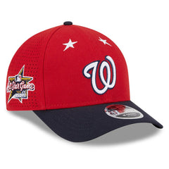 Washington Nationals New Era 2025 MLB All-Star Game 9FORTY M-Crown Adjustable Hat - Red/Navy Hats