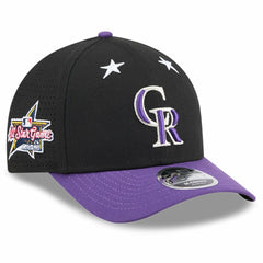 Colorado Rockies New Era 2025 MLB All-Star Game 9FORTY M-Crown Adjustable Hat - Black/Purple Hats