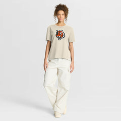 Cincinnati Bengals Women's Dove Legacy T-Shirt Cream