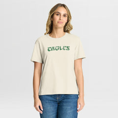 Philadelphia Eagles Women's Dove Legacy T-Shirt Cream
