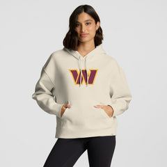 Washington Commanders Women's Dove Legacy Pullover Hoodie Cream