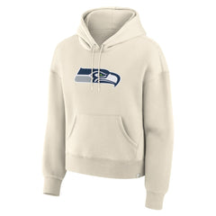 Seattle Seahawks Women's Dove Legacy Pullover Hoodie Cream
