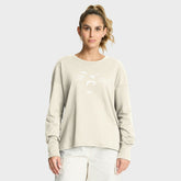 Carolina Panthers Women's Dove Legacy Long Sleeve T-Shirt Cream