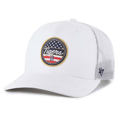 Detroit Tigers '47 Homage Adjustable Trucker Hat - White Hats