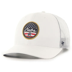 Chicago Cubs '47 Homage Adjustable Trucker Hat - White Hats