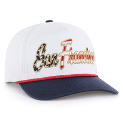 San Francisco Giants '47 Patriotic Overhand Hitch Adjustable Hat - White Hats
