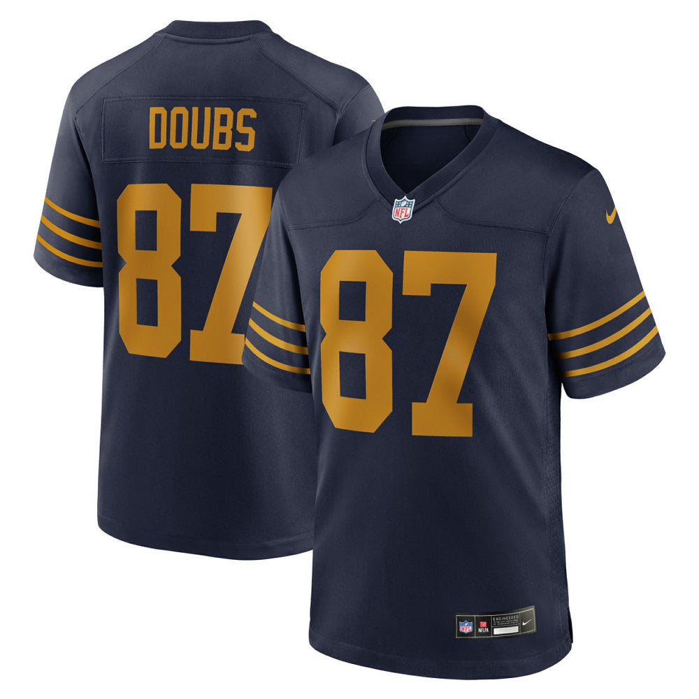 NFL Romeo Doubs Green Bay Packers The 1923 Classic Game Jersey - Navy