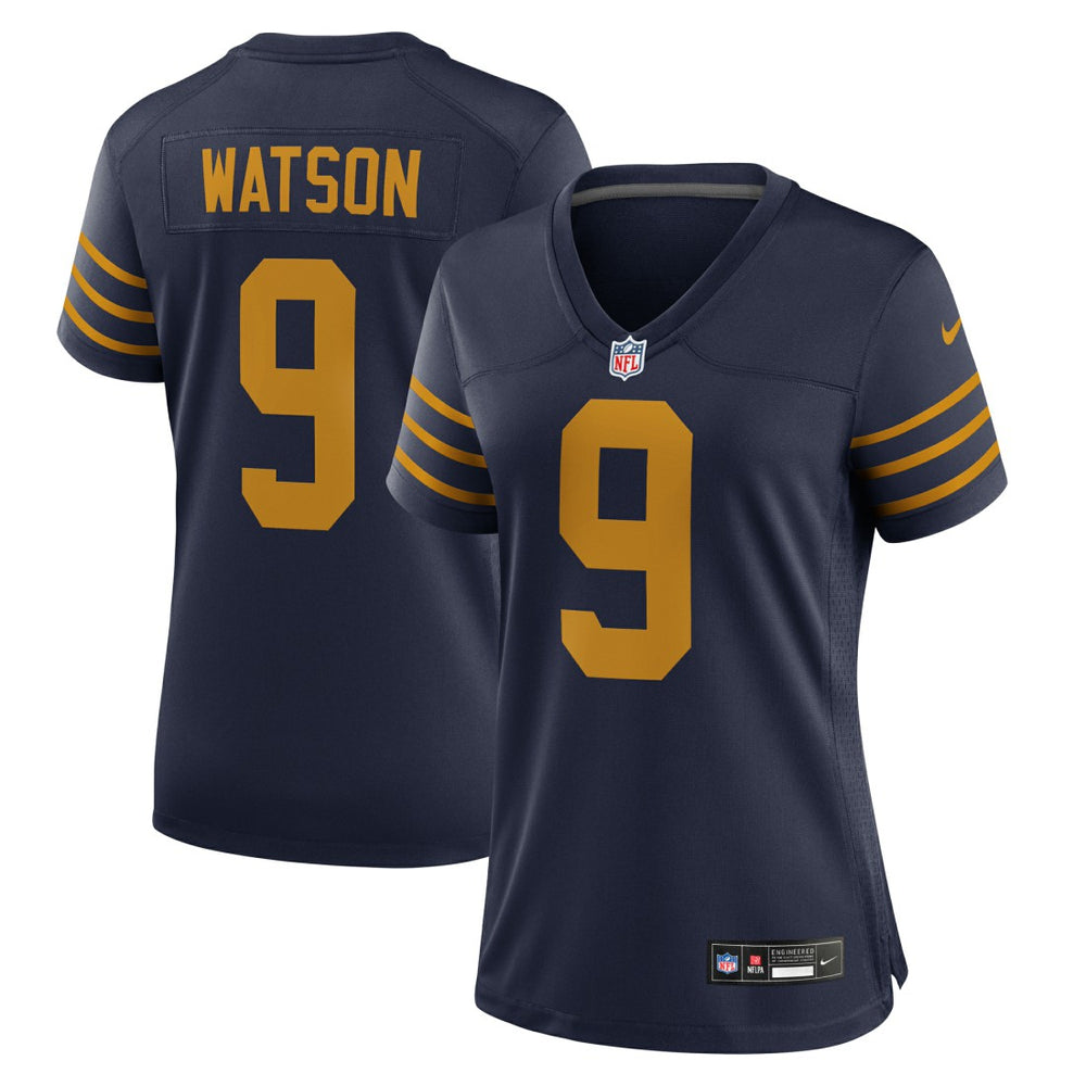 NFL Christian Watson Green Bay Packers Women's The 1923 Classic Game Jersey - Navy