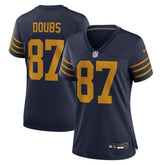 NFL Romeo Doubs Green Bay Packers Women's The 1923 Classic Game Jersey - Navy