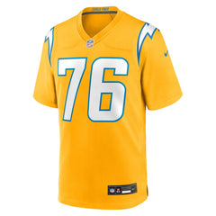 NFL Joe Alt Los Angeles Chargers Alternate Charger Power Game Player Jersey - Gold