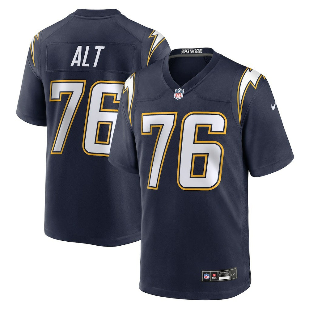 NFL Joe Alt Los Angeles Chargers Alternate Super Chargers Game Player Jersey - Navy