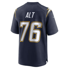NFL Joe Alt Los Angeles Chargers Alternate Super Chargers Game Player Jersey - Navy