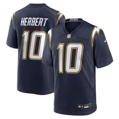 NFL Justin Herbert Los Angeles Chargers Alternate Super Chargers Game Player Jersey - Navy