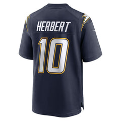 NFL Justin Herbert Los Angeles Chargers Alternate Super Chargers Game Player Jersey - Navy