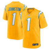 Quentin Johnston Los Angeles Chargers Alternate Charger Power Game Player Jersey Gold