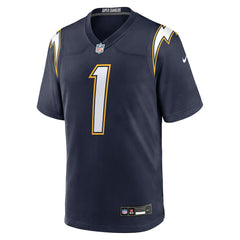 NFL Quentin Johnston Los Angeles Chargers Alternate Super Chargers Game Player Jersey - Navy