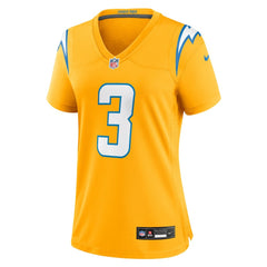 NFL Derwin James Jr. Los Angeles Chargers Women's Alternate Charger Power Game Jersey - Gold