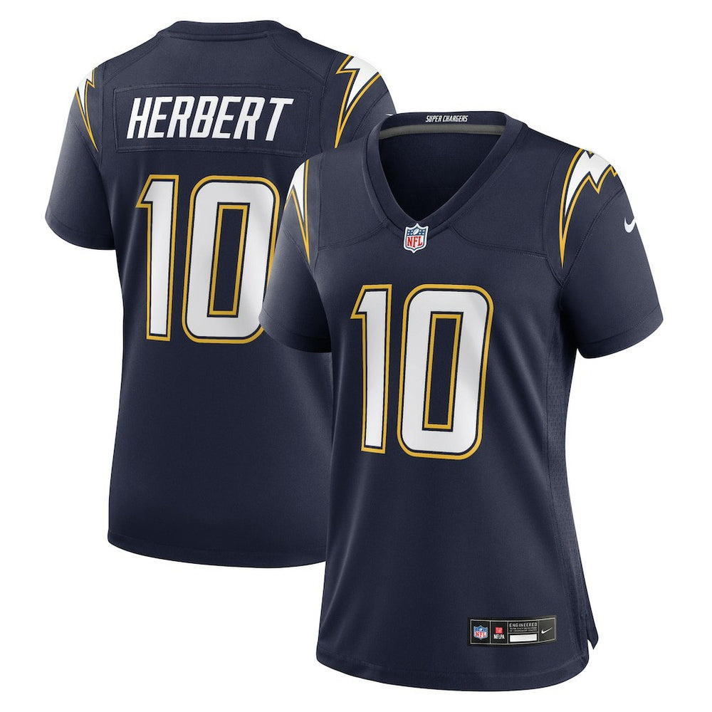 NFL Justin Herbert Los Angeles Chargers Women's Alternate Super Chargers Game Jersey - Navy