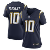 NFL Justin Herbert Los Angeles Chargers Women's Alternate Super Chargers Game Jersey - Navy