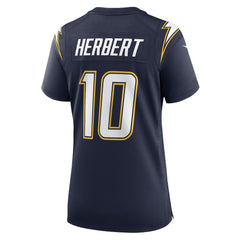 NFL Justin Herbert Los Angeles Chargers Women's Alternate Super Chargers Game Jersey - Navy