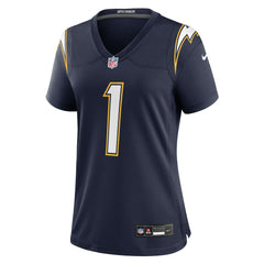 NFL Quentin Johnston Los Angeles Chargers Women's Alternate Super Chargers Game Jersey - Navy