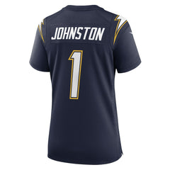 NFL Quentin Johnston Los Angeles Chargers Women's Alternate Super Chargers Game Jersey - Navy