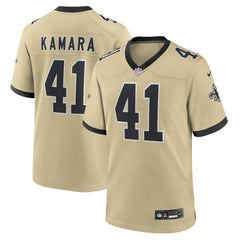NFL Alvin Kamara New Orleans Saints Gameday Golds Alternate Game Player Jersey - Gold