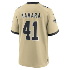 NFL Alvin Kamara New Orleans Saints Gameday Golds Alternate Game Player Jersey - Gold