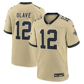 NFL Chris Olave New Orleans Saints Gameday Golds Alternate Game Player Jersey - Gold