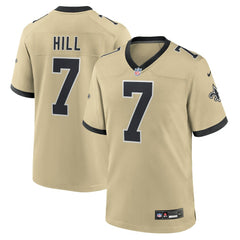 NFL Taysom Hill New Orleans Saints Gameday Golds Alternate Game Player Jersey - Gold