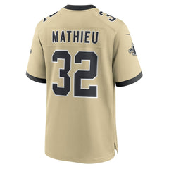 NFL Tyrann Mathieu New Orleans Saints Gameday Golds Alternate Game Player Jersey - Gold
