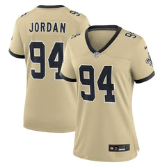 NFL Cameron Jordan New Orleans Saints Women's Gameday Golds Alternate Game Player Jersey - Gold