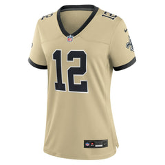 NFL Chris Olave New Orleans Saints Women's Gameday Golds Alternate Game Player Jersey - Gold
