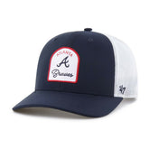 Atlanta Braves '47 Gimmie Golf Trucker Adjustable Hat - Navy Hats