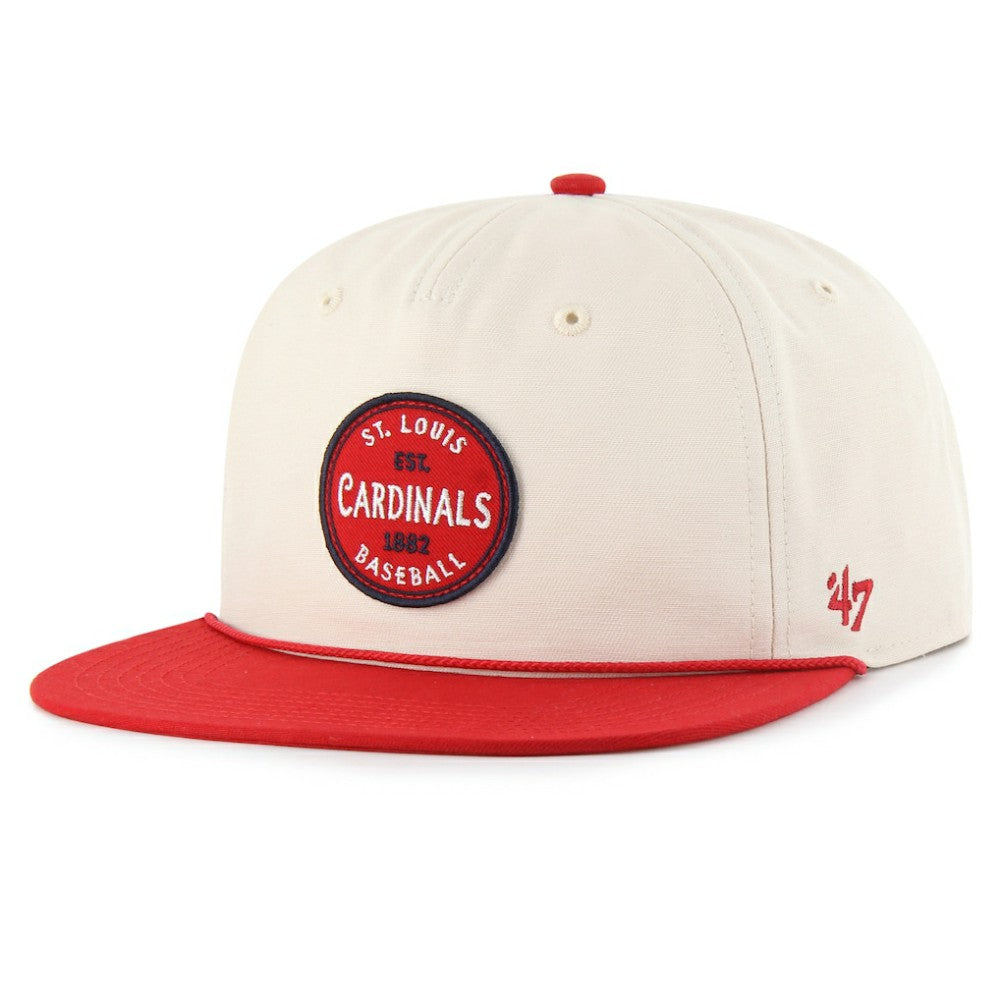 St. Louis Cardinals '47 Payson Captain Adjustable Hat - Cream Hats