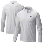 Charlotte Hornets Terminal Tackle Raglan Omni-Shade Quarter-Zip Jacket White
