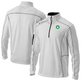 Boston Celtics Omni-Wick Shotgun Quarter-Zip Pullover White