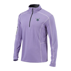 Charlotte Hornets Omni-Wick Shotgun Quarter-Zip Pullover Lavender