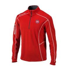 Detroit Pistons Omni-Wick Shotgun Quarter-Zip Pullover Red