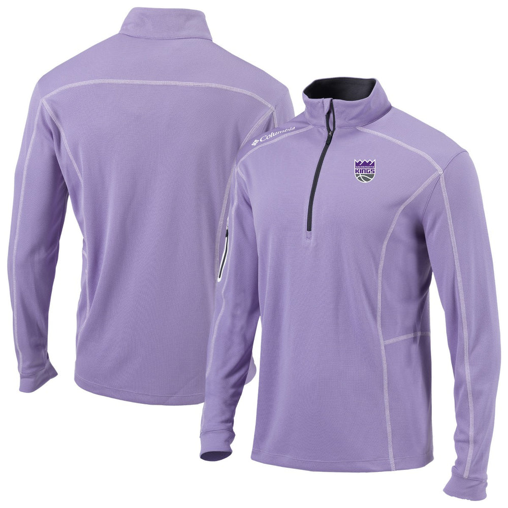 Sacramento Kings Omni-Wick Shotgun Quarter-Zip Pullover Lavender