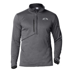 San Antonio Spurs Park View Half-Zip Top Gray