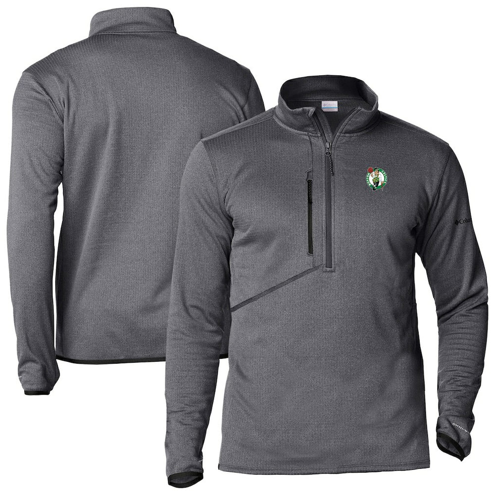Boston Celtics Park View Half-Zip Top Gray