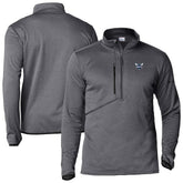Charlotte Hornets Park View Half-Zip Top Gray