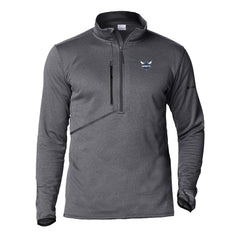 Charlotte Hornets Park View Half-Zip Top Gray