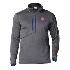Detroit Pistons Park View Half-Zip Top Gray